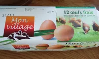 12 œufs frais de poules élevées en plein air