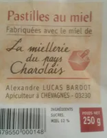 Pastilles au miel