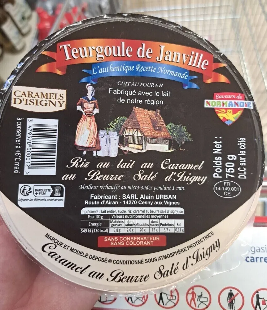 La teurgoule de Janville Caramel au beurre salé