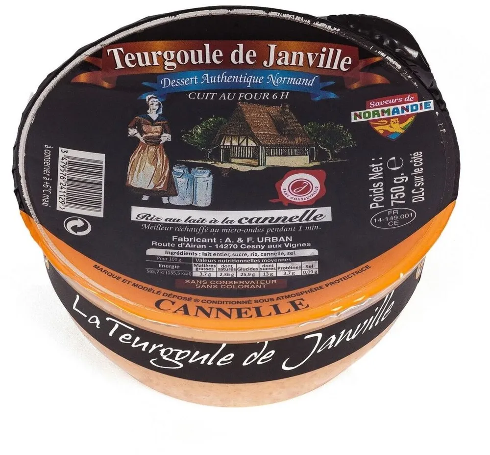 Teurgoule Riz au lait à la cannelle