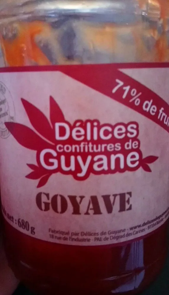 Délices confiture de guyane