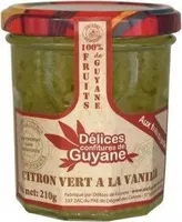 Confiture De Citron Vert Vanille Délices De Guyane