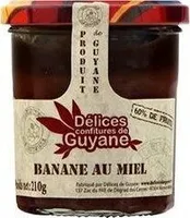 Confiture Banane Miel Delices De Guyane
