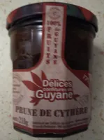 Confitures de prune de cythère