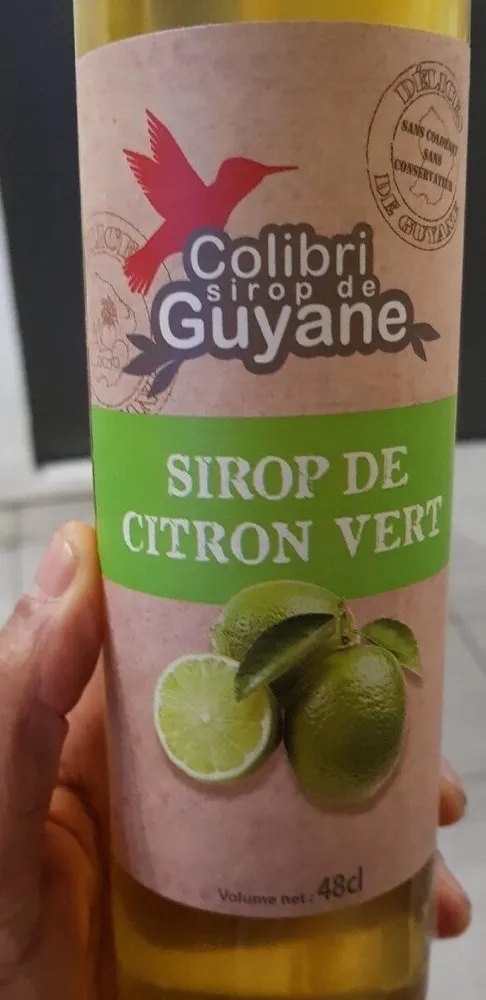 Sirop de citron vert