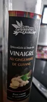 Vinaigre au Gingembre de Guyane