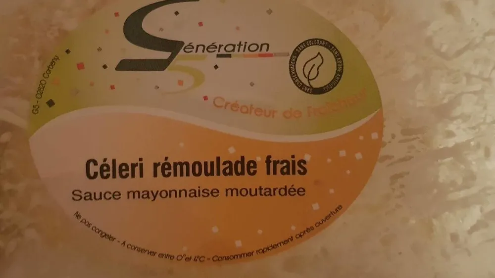 Céleri remoulade frais