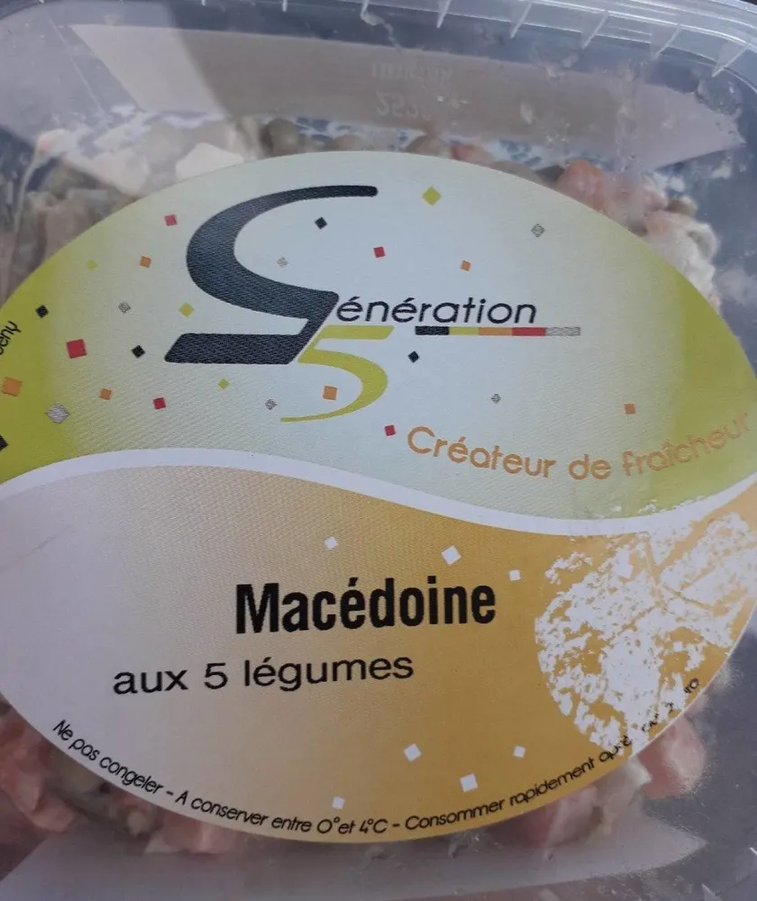Macédoine aux 5 légumes