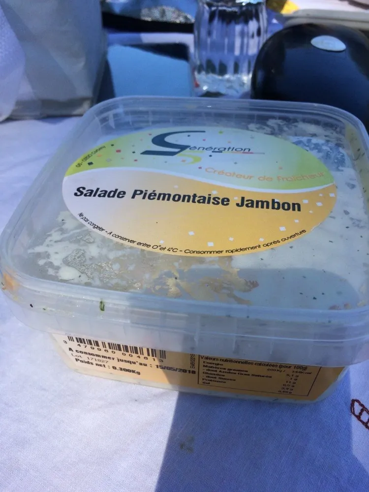 Salade piemontaise jambon