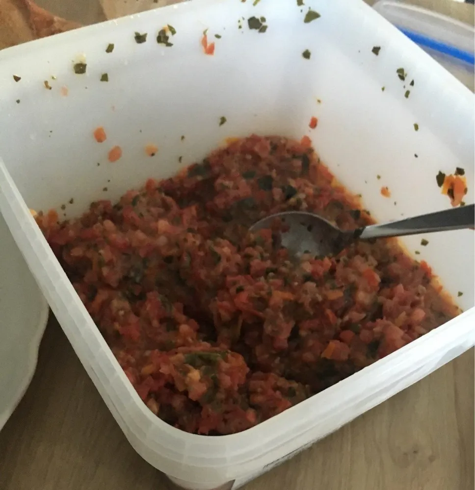 tartare tomate basilic