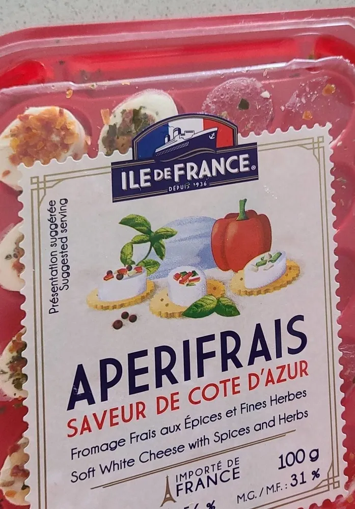Aperifrais saveur Côte d'Azur