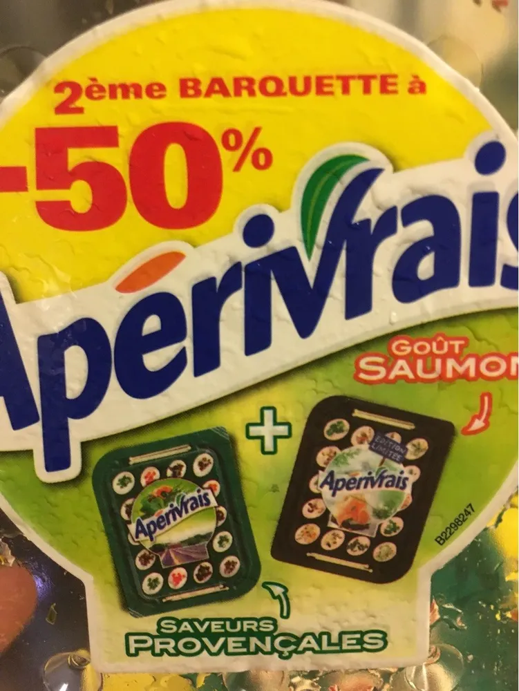 Aperivrais saveurs provençales / goût saumon