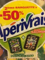 Aperivrais saveurs provençales / goût saumon