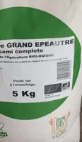 Farine de grand épeautre demi-complète