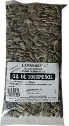 L'amanderie, Graines de tournesol, le sachet de 250 gr