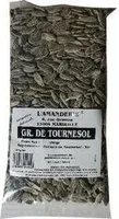 L'amanderie, Graines de tournesol, le sachet de 250 gr