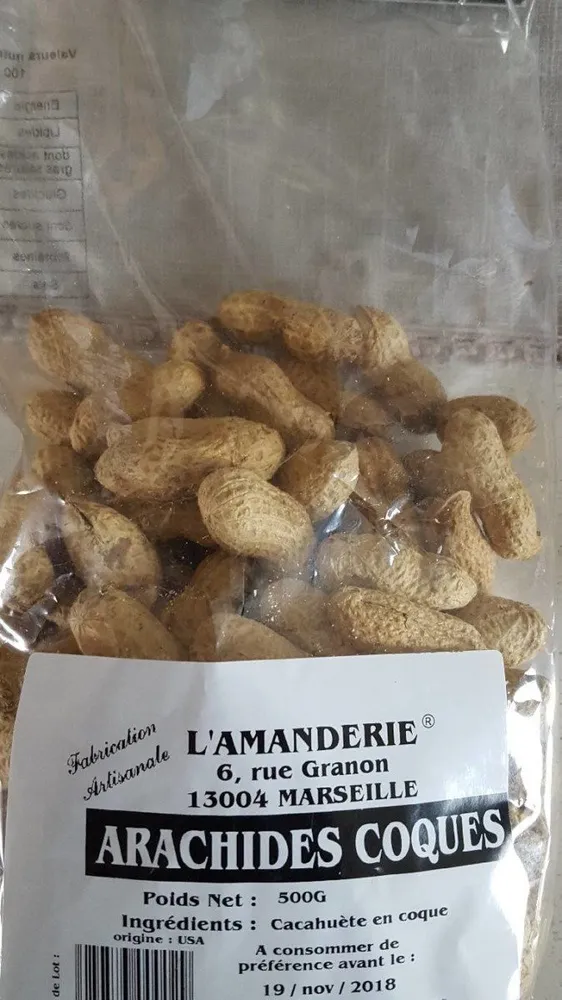 Arachides coques
