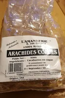 Arachides coques