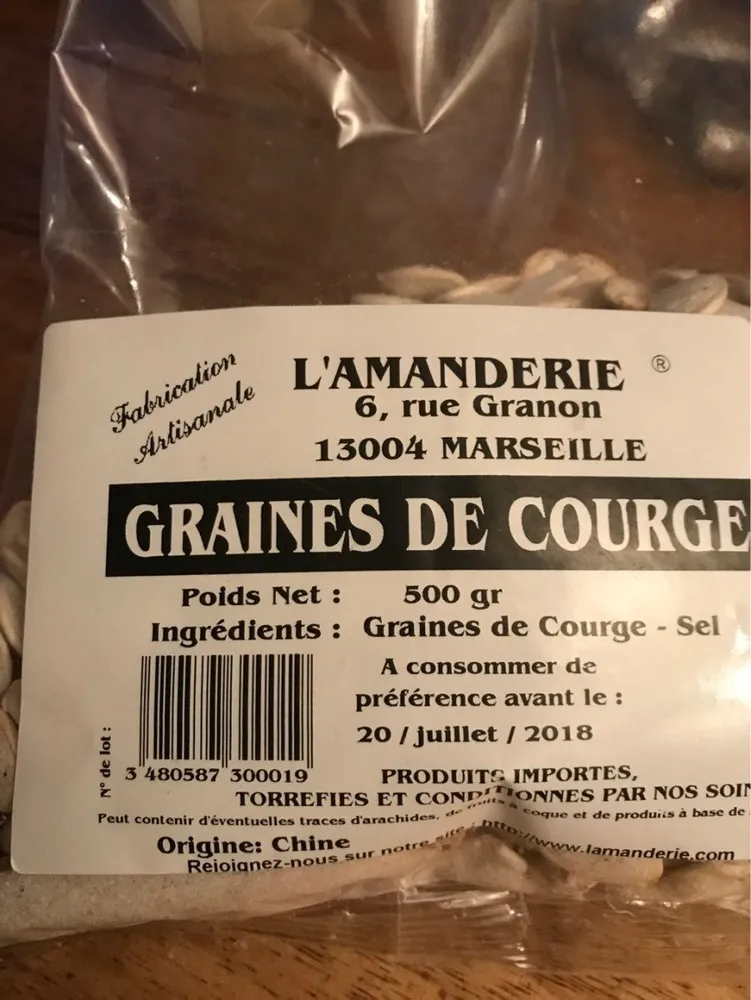Graines de courge