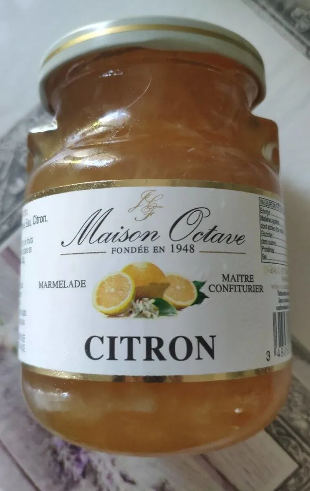 Marmelade citron