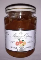 Confiture orange pamplemousse citron