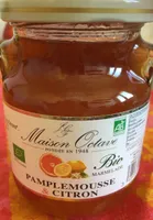 Bio marmelade pamplemousse et citron
