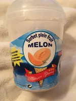 Sorbet plein fruit melon