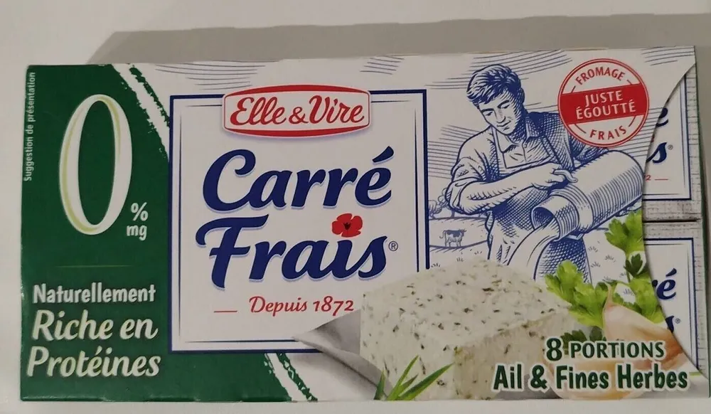 Carré frais ail et fines herbes
