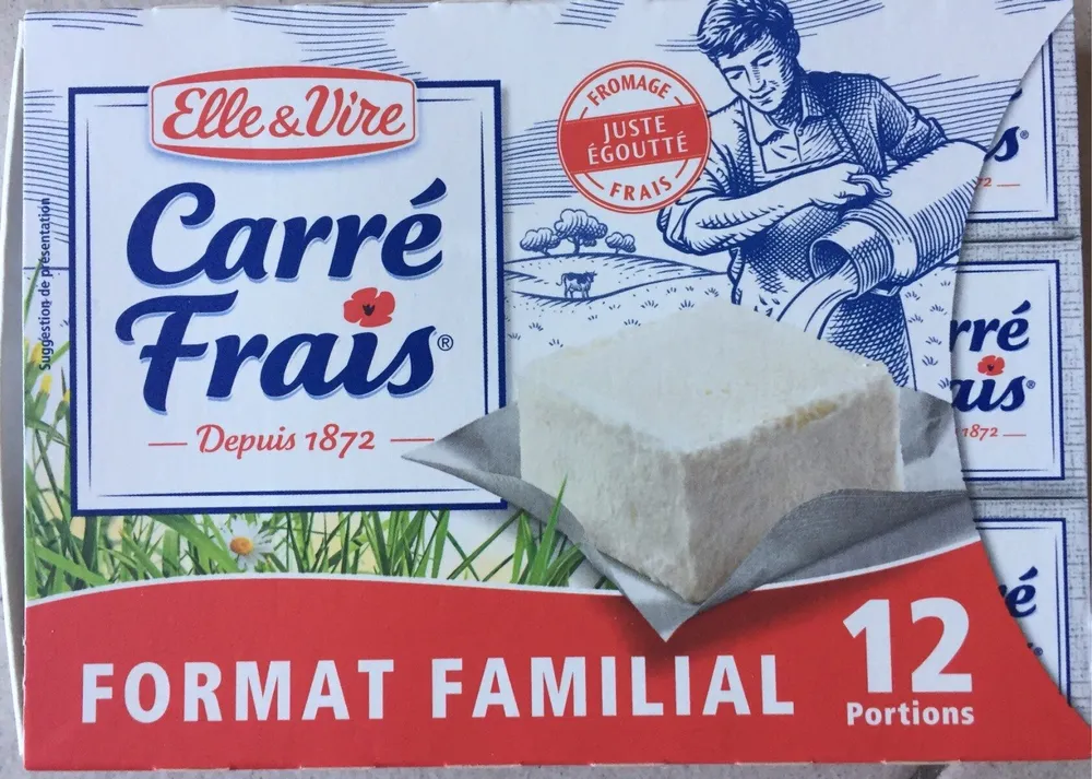 Carré frais - format familial