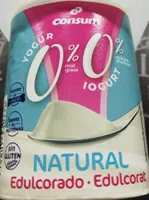 Yogur natural edulcorado