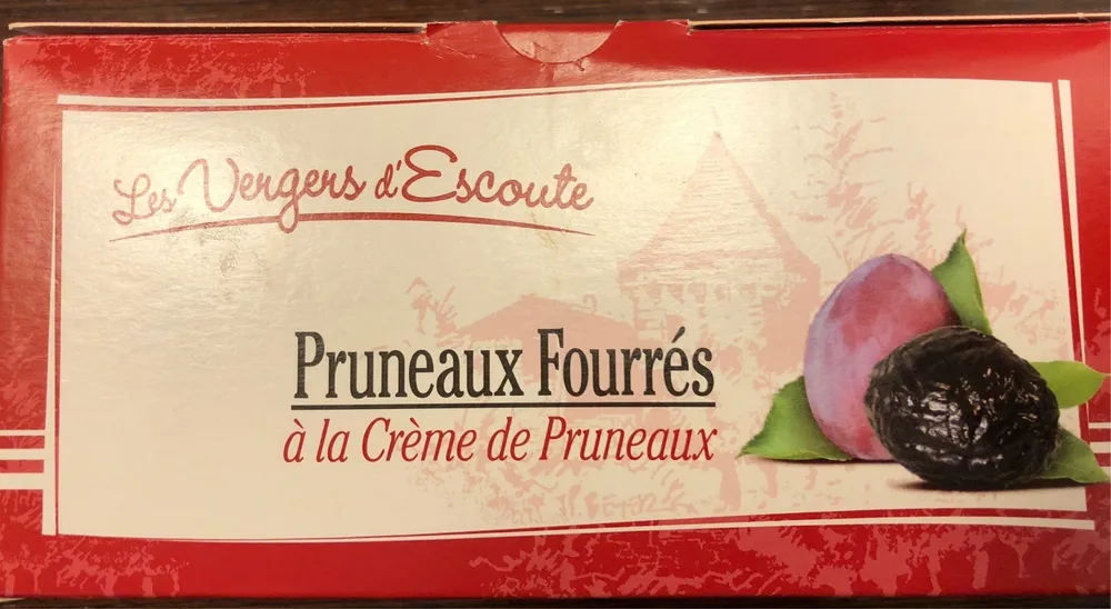 Pruneaux fourrés à la crème de pruneaux