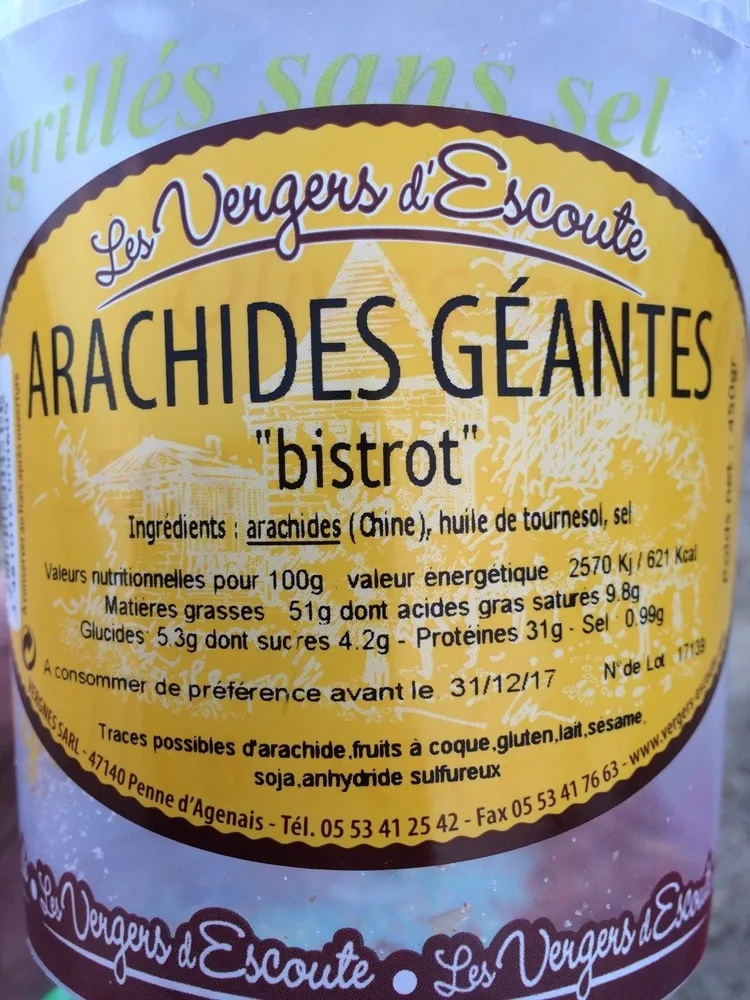 Arachides géantes