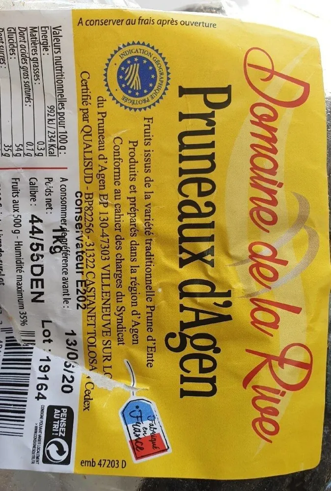 Pruneaux d'Agen