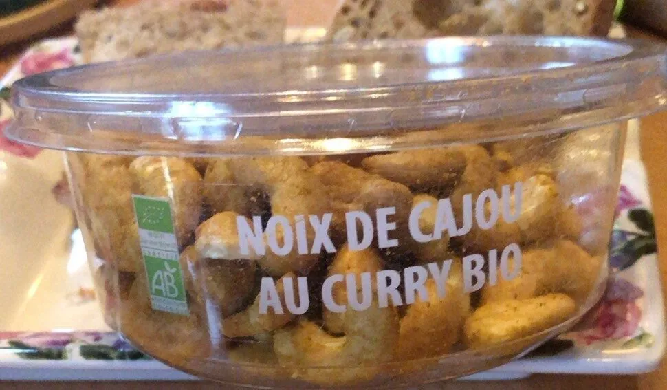 Noix de cajou bio au curry