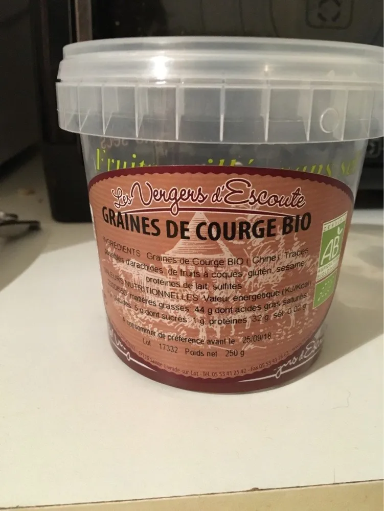 Graines de courge Bio