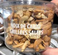 Noix de cajou grillés salées