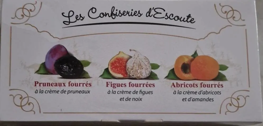 Pruneaux,figues,abricot fourres