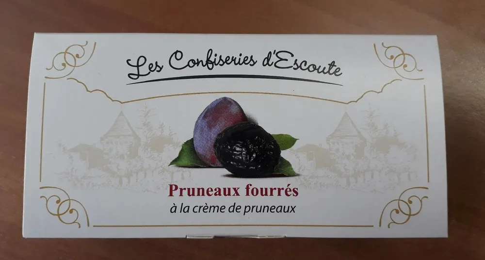 Pruneaux fourrés à la crème de pruneaux