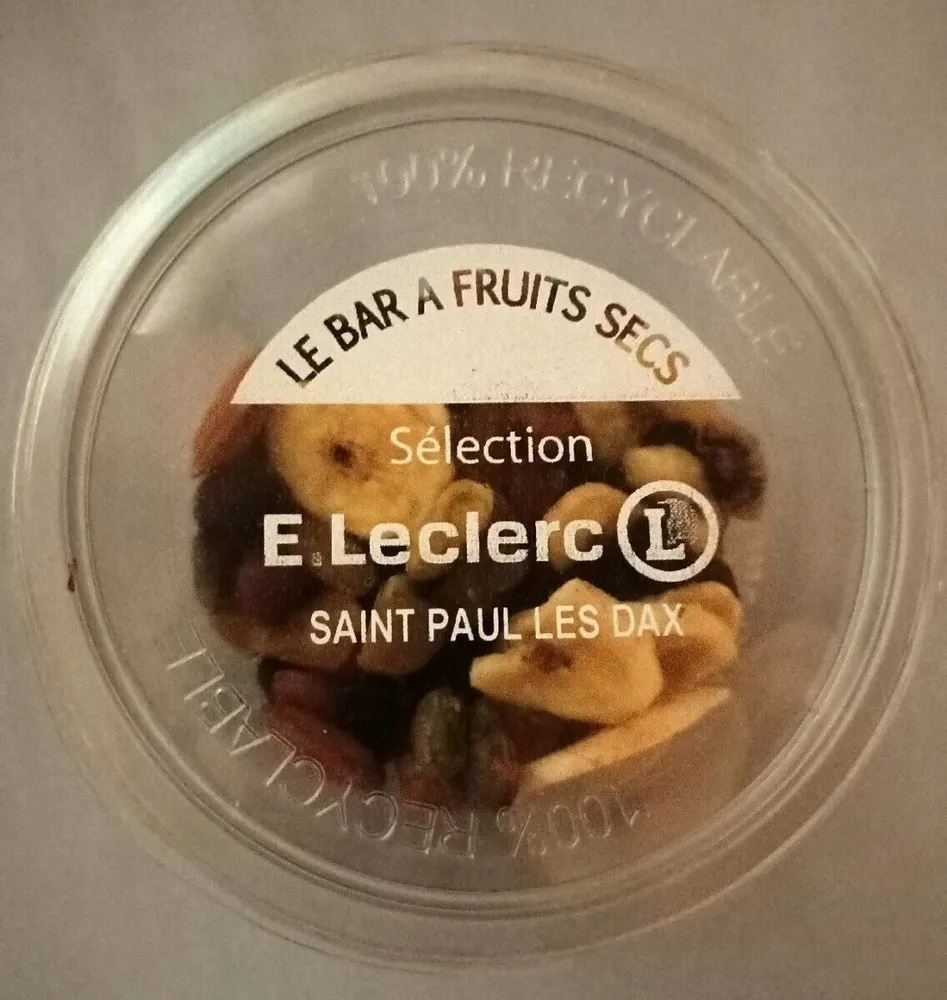 Mélange nature fruits secs