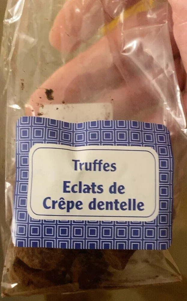 Truffes Eclats de crepe dentelle