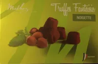 Truffes fantaisie noisette