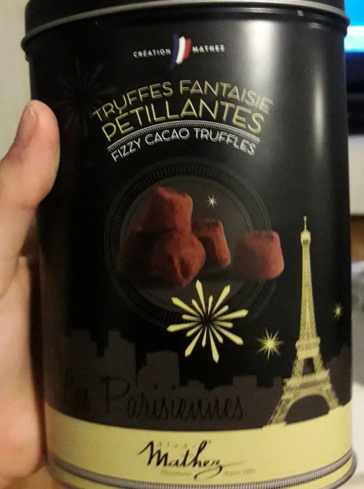 Truffes fantaisie petillantes