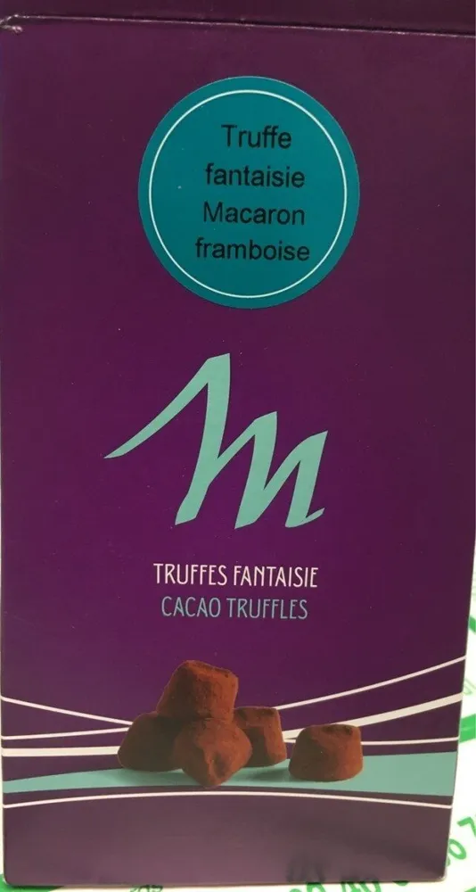 Truffes fantaisie macaron framboise