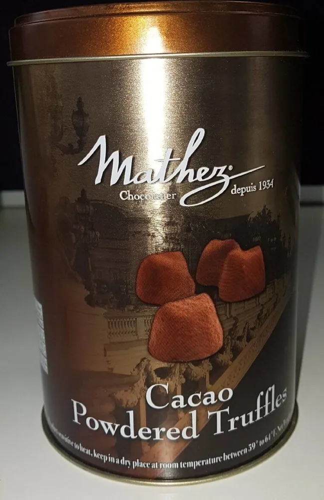 Cacao Powdered Truffles