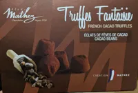 Truffes Fantaisie éclats de fèves de cacao