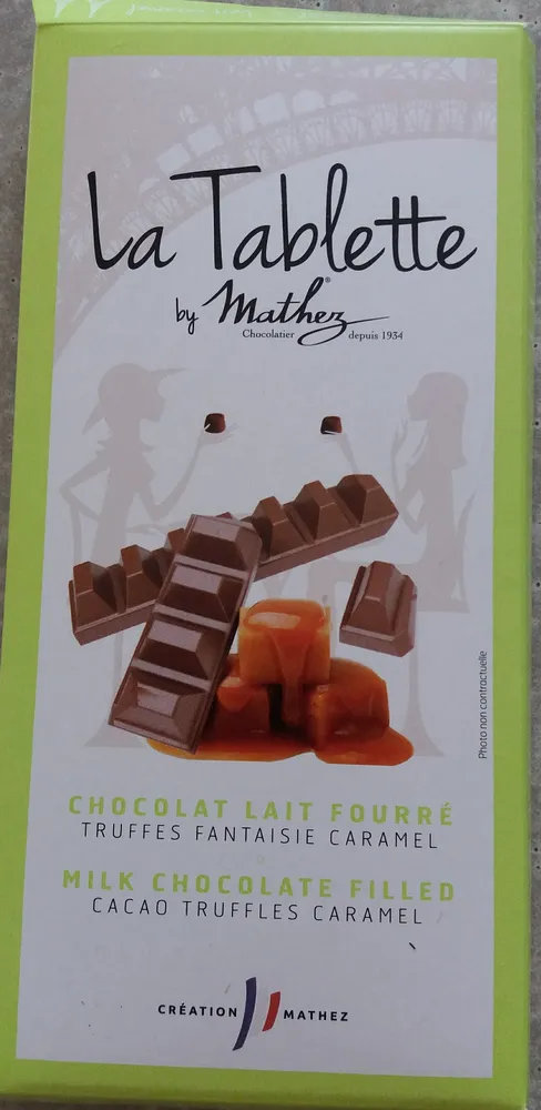 La Tablette by Mathez Truffes Fantaisie caramel