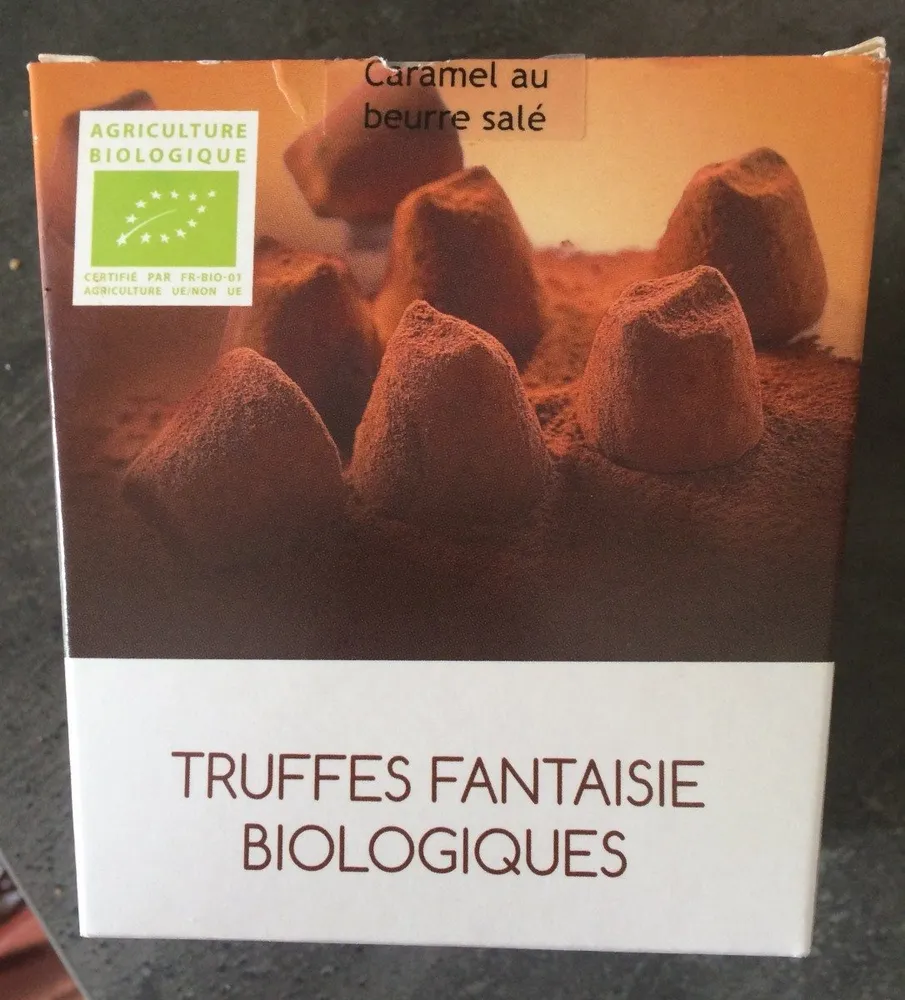 Truffes fantaisie biologique