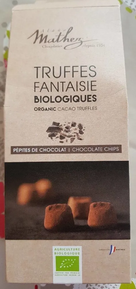 Truffes fantaisie bio