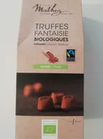 Truffes fantaisies biologiques