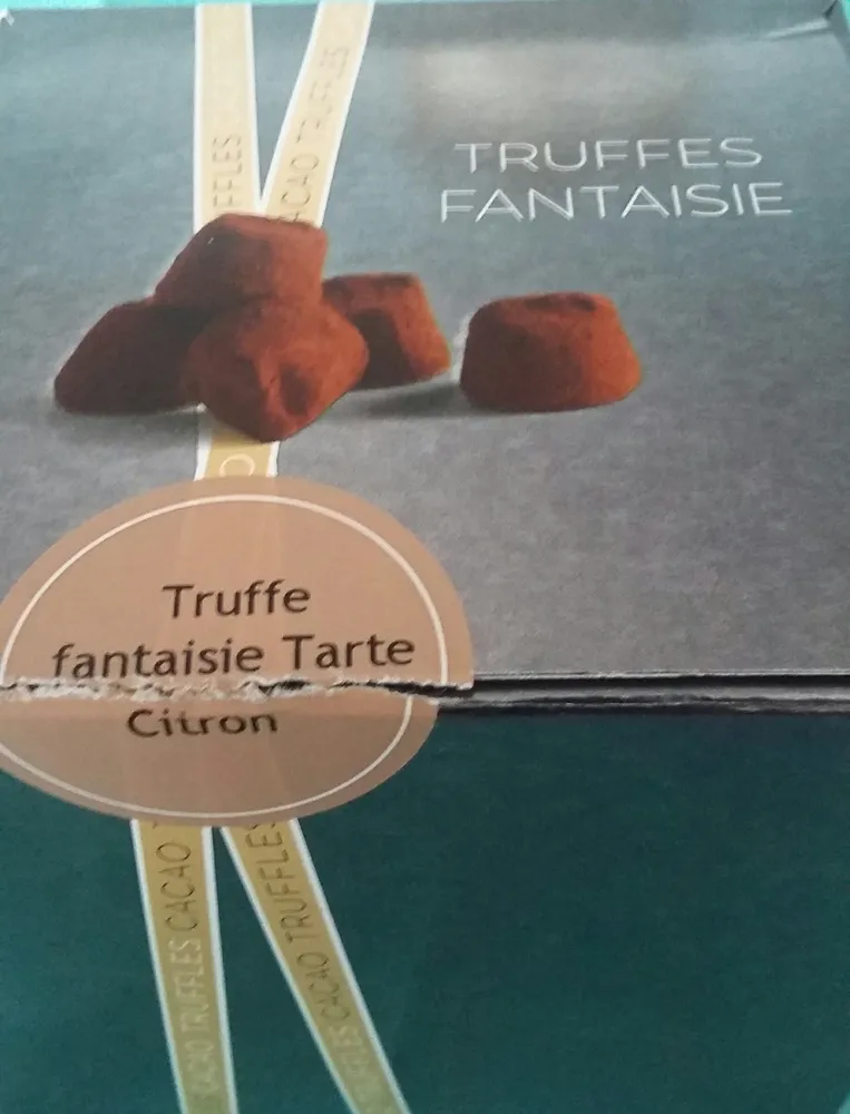 Truffe fantaisie tarte citron